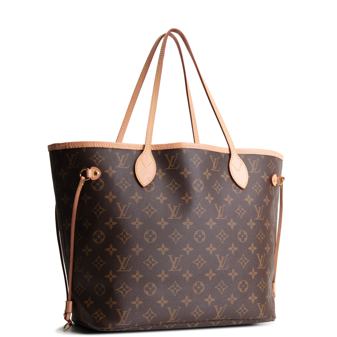 LOUIS VUITTON Monogram Neverfull w/ Pouch MM