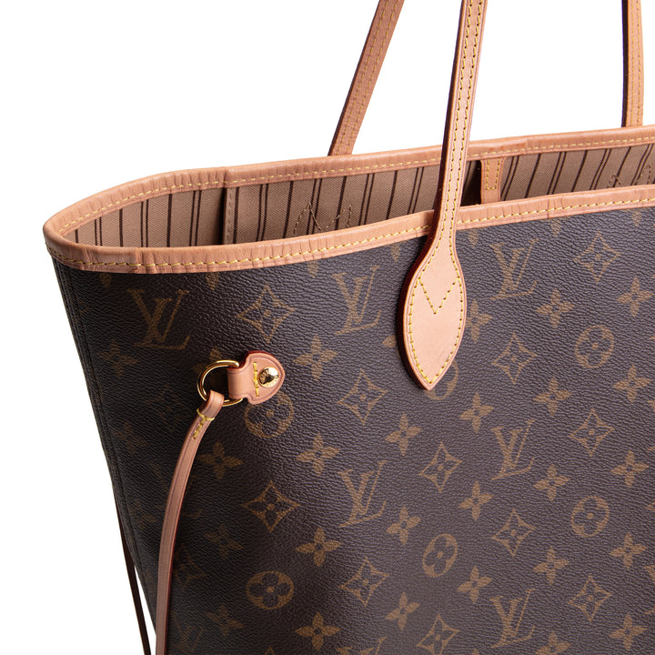 LOUIS VUITTON Monogram Neverfull w/ Pouch MM
