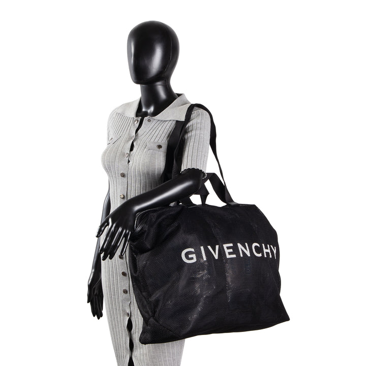 GIVENCHY Mesh Duffle Bag - Black