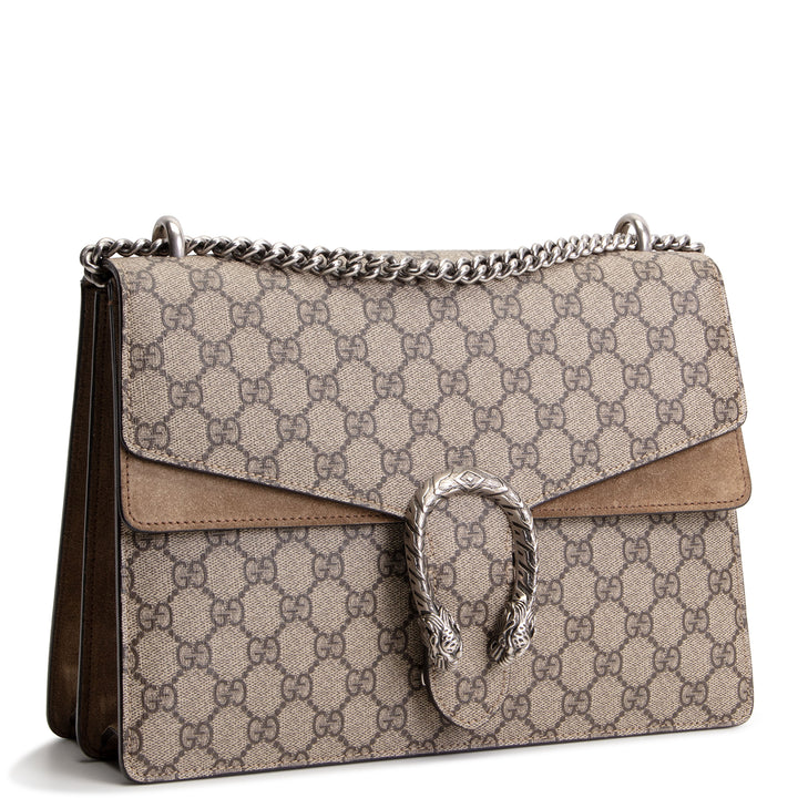 GUCCI GG Supreme Medium Dionysus - Beige & Ebony