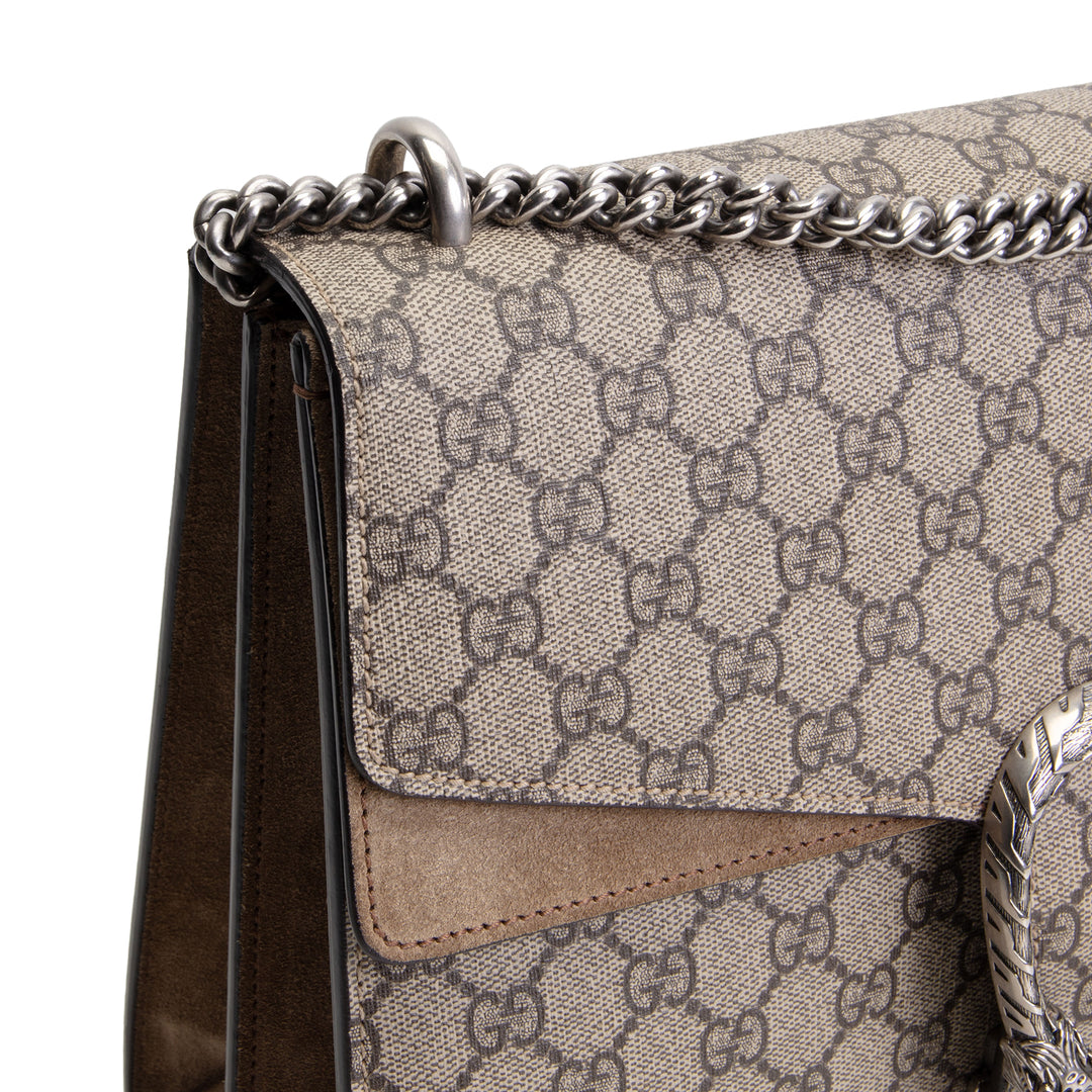 GUCCI GG Supreme Medium Dionysus - Beige & Ebony