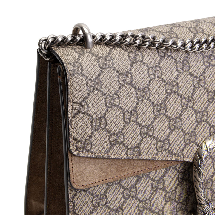 GUCCI GG Supreme Medium Dionysus - Beige & Ebony