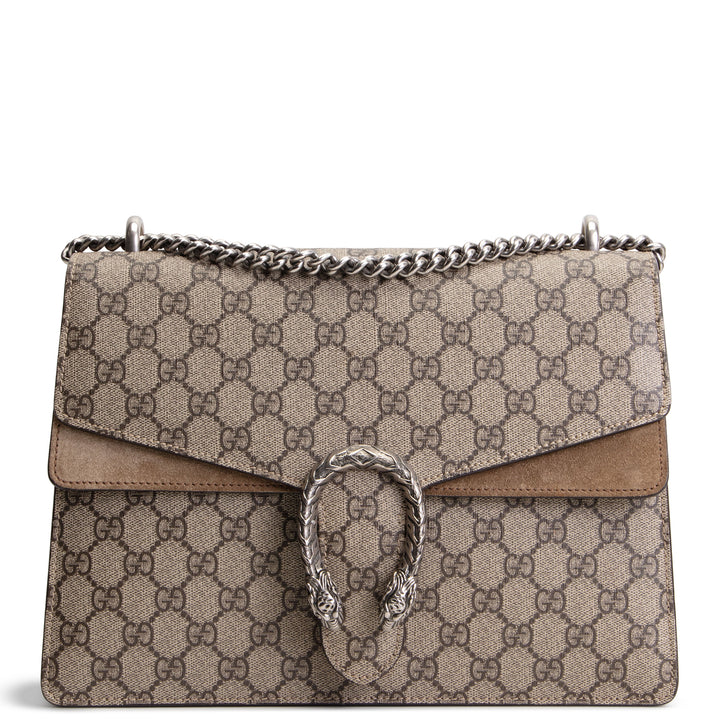 GUCCI GG Supreme Medium Dionysus - Beige & Ebony
