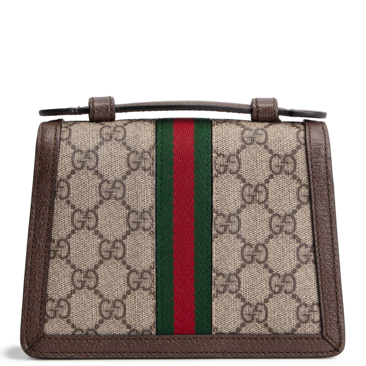 GUCCI GG Supreme Top Handle Mini Ophidia