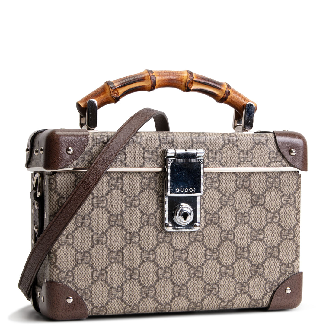 GUCCI GG Supreme Globe Trotter Case