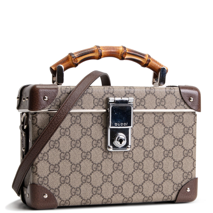 GUCCI GG Supreme Globe Trotter Case