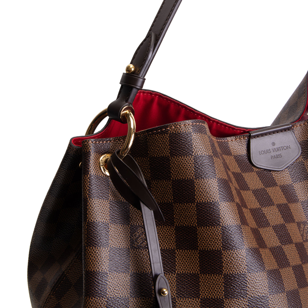 LOUIS VUITTON Damier Ebene Graceful MM