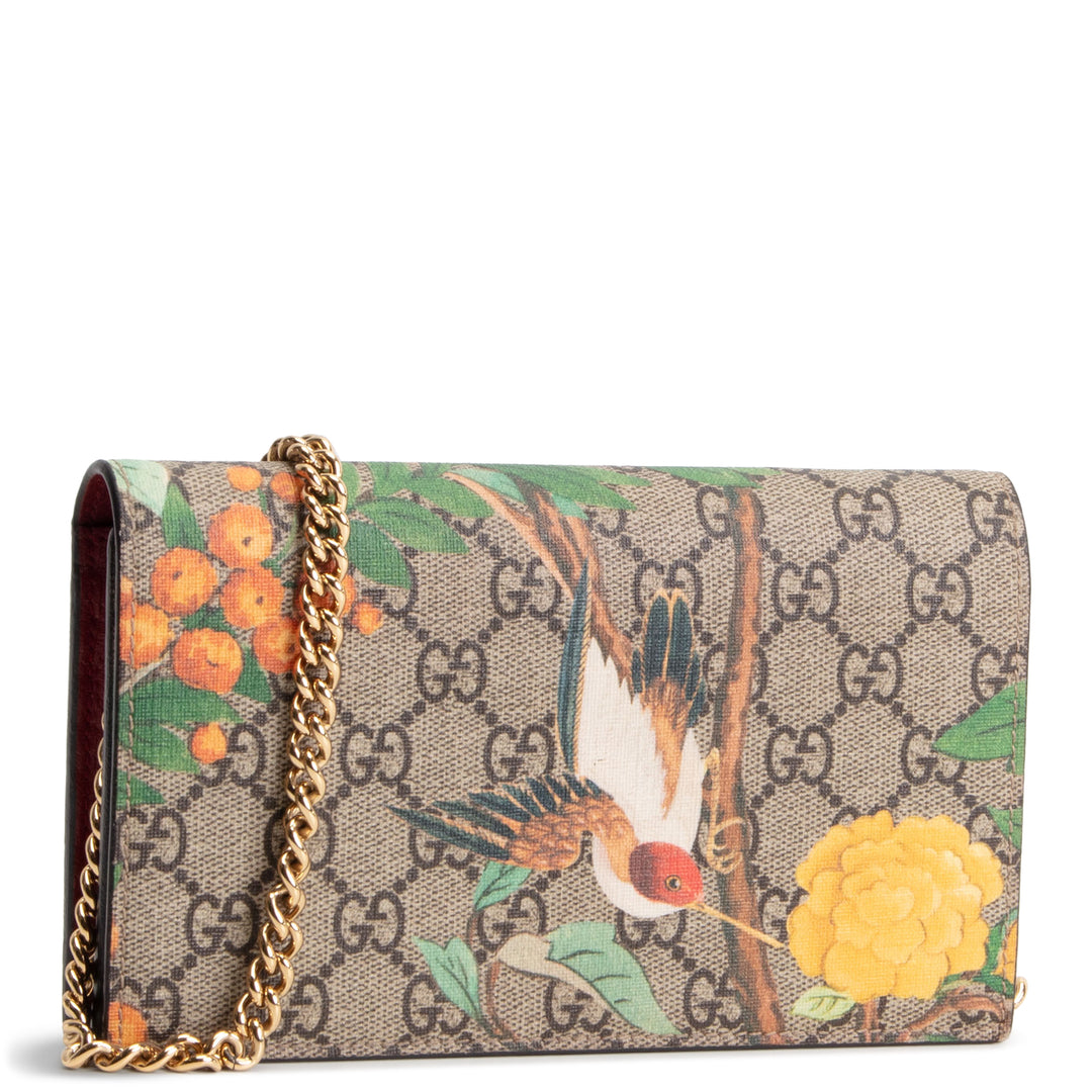 GUCCI GG Supreme Tian Wallet On Chain