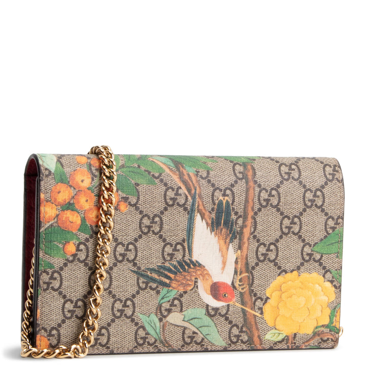 GUCCI GG Supreme Tian Wallet On Chain