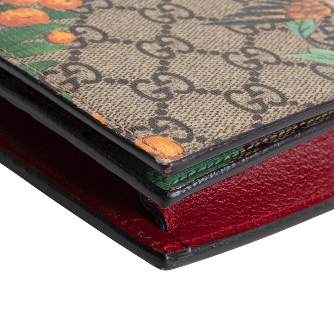 GUCCI GG Supreme Tian Wallet On Chain