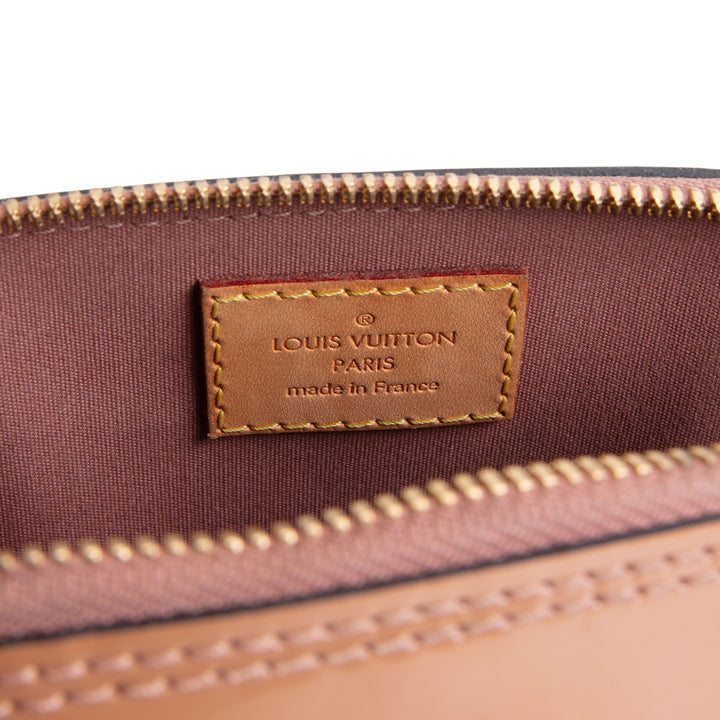 LOUIS VUITTON Alma BB Vernis Monogram