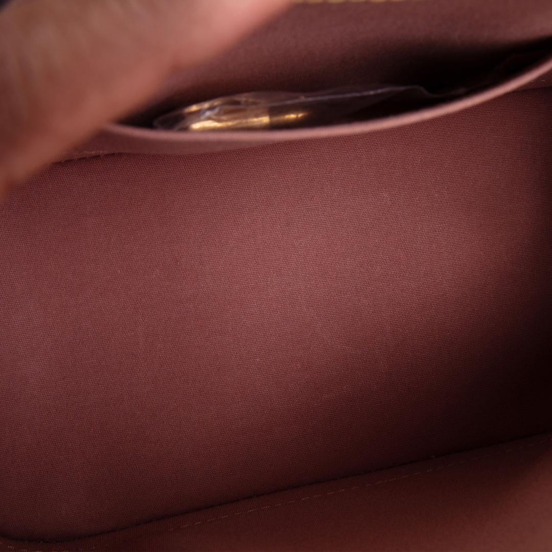 LOUIS VUITTON Alma BB Vernis Monogram