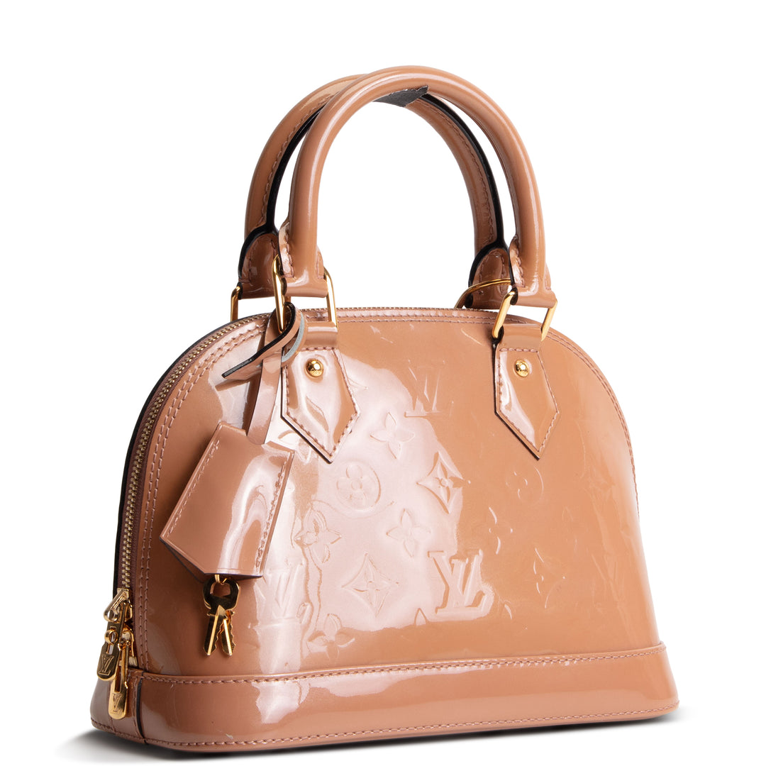 LOUIS VUITTON Alma BB Vernis Monogram