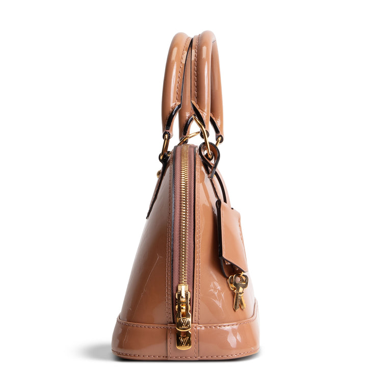 LOUIS VUITTON Alma BB Vernis Monogram