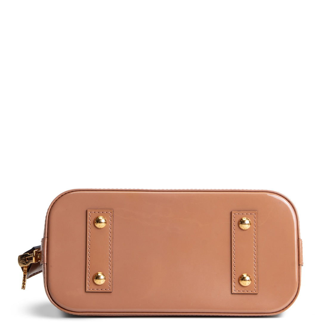 LOUIS VUITTON Alma BB Vernis Monogram