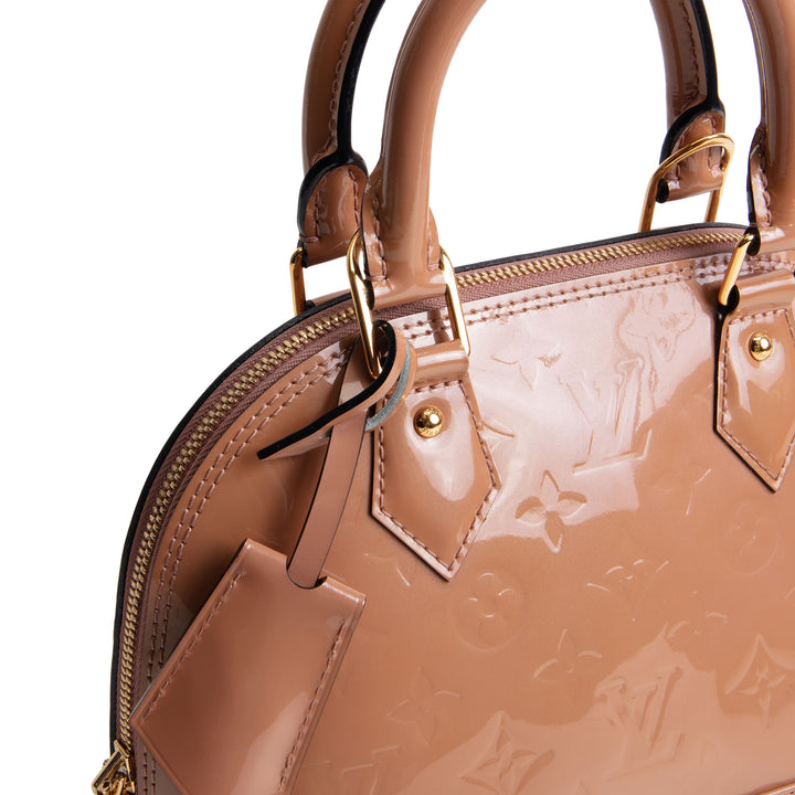 LOUIS VUITTON Alma BB Vernis Monogram
