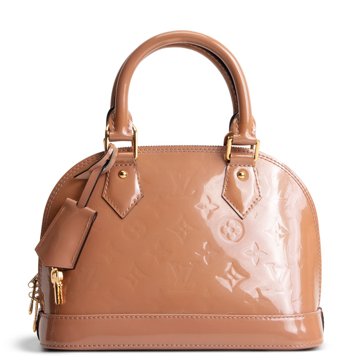 LOUIS VUITTON Alma BB Vernis Monogram