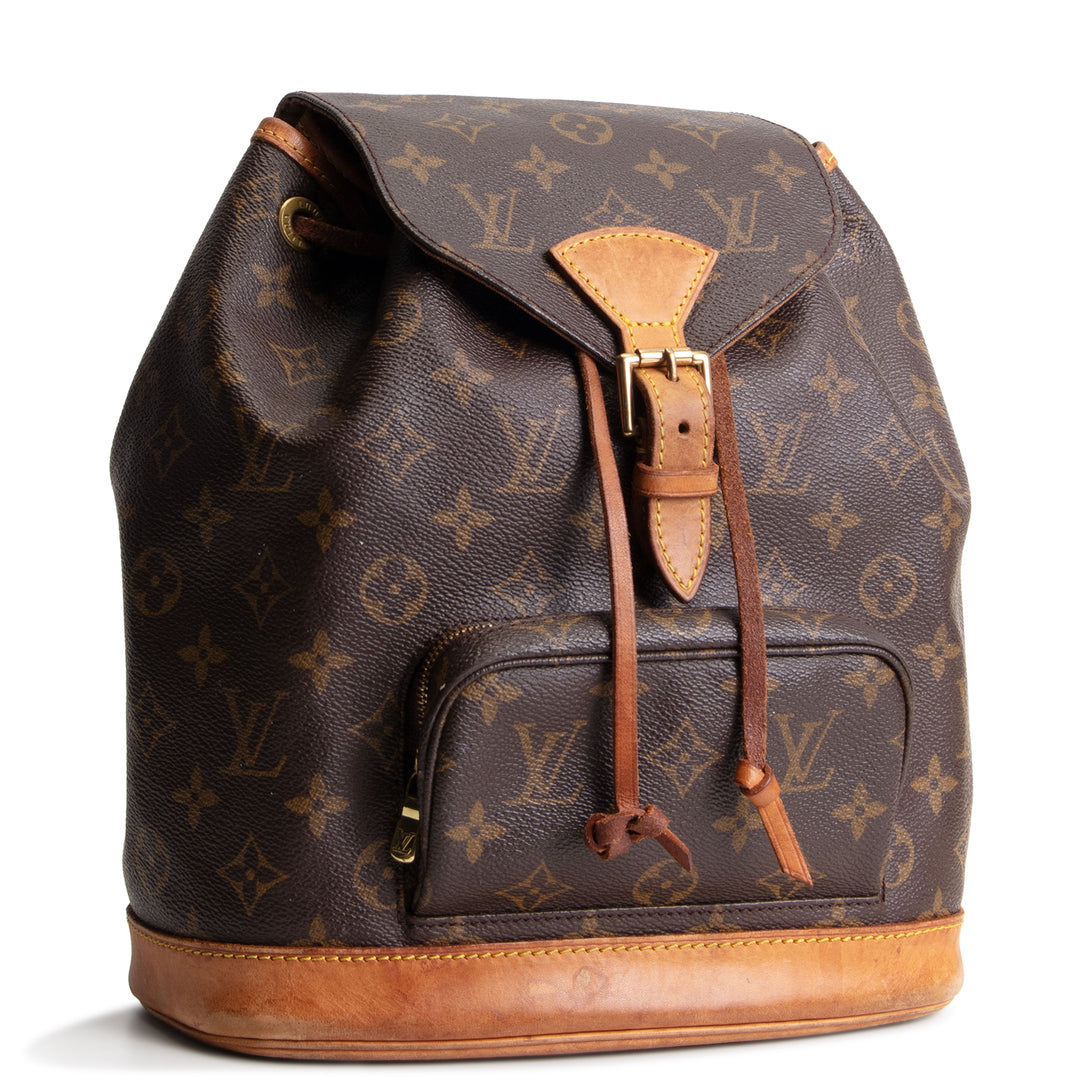 LOUIS VUITTON Vintage Montsouris Backpack MM Monogram OUTLET FINAL SALE