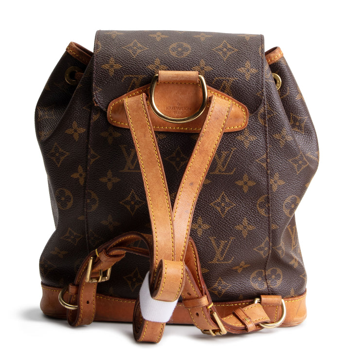 LOUIS VUITTON Vintage Montsouris Backpack MM Monogram OUTLET FINAL SALE