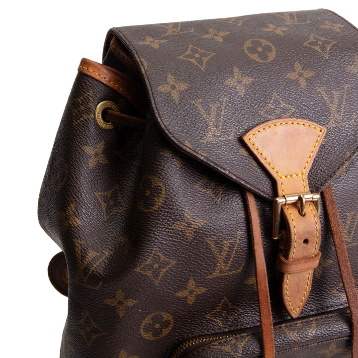 LOUIS VUITTON Vintage Montsouris Backpack MM Monogram OUTLET FINAL SALE