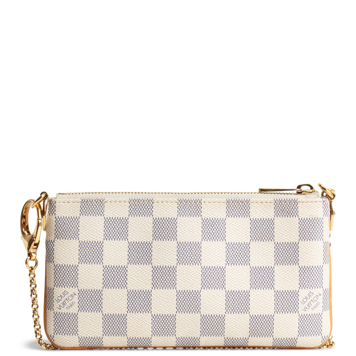 LOUIS VUITTON Damier Azur Pochette Milla