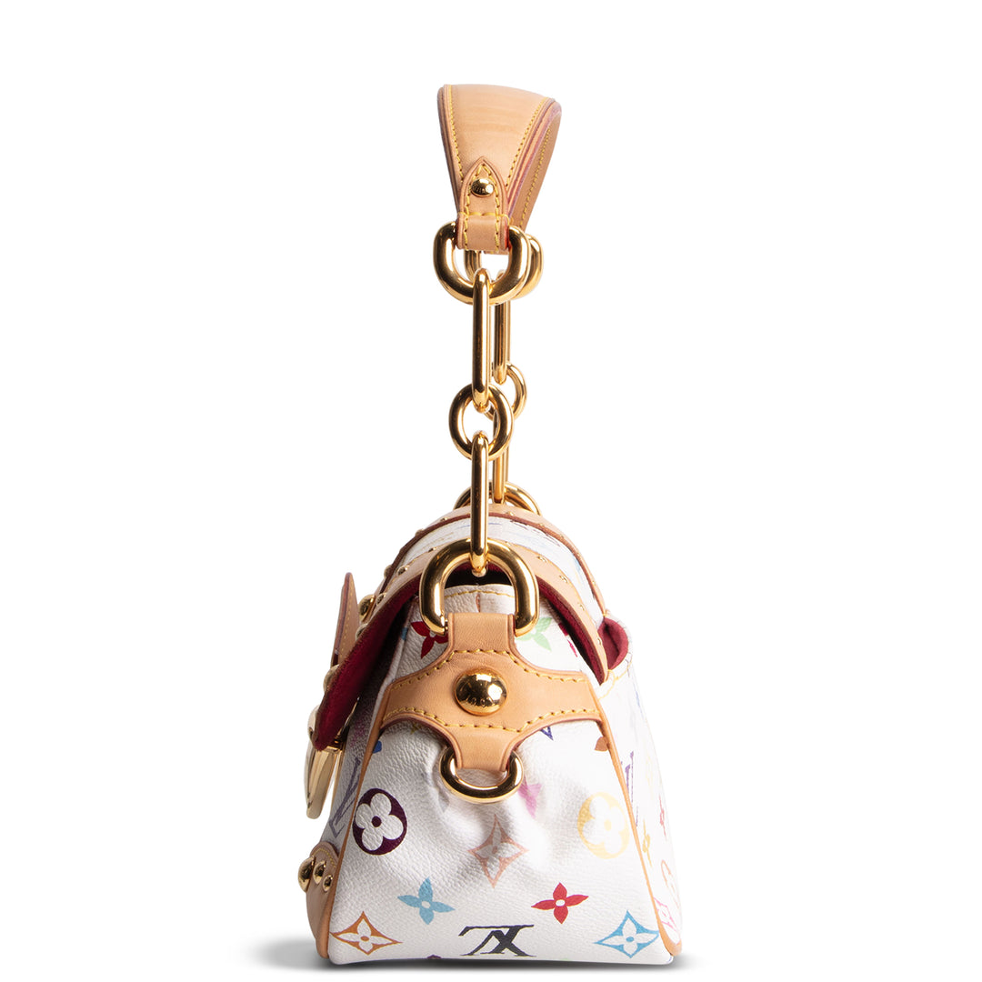 LOUIS VUITTON Monogram Multicolore Marilyn Shoulder Bag - White