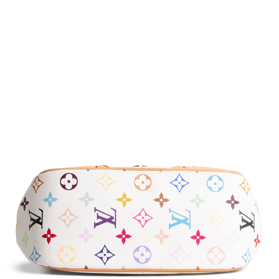 LOUIS VUITTON Monogram Multicolore Marilyn Shoulder Bag - White