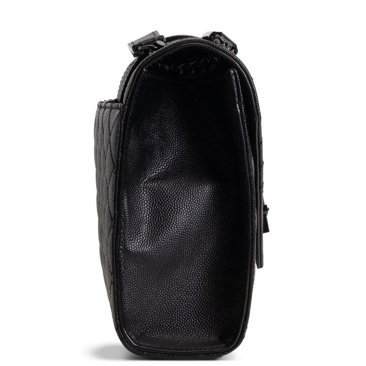 SAINT LAURENT Grain de Poudre Triquilt Medium Envelope Bag