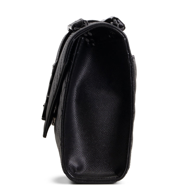 SAINT LAURENT Grain de Poudre Triquilt Medium Envelope Bag