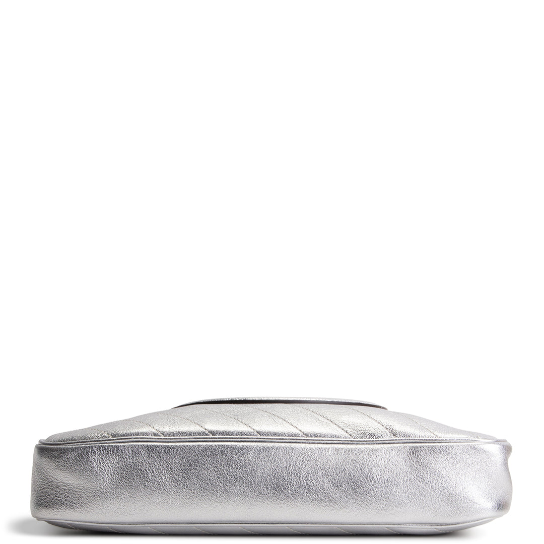 GUCCI Small Sakai Blondie Shopping Bag - Metallic Silver