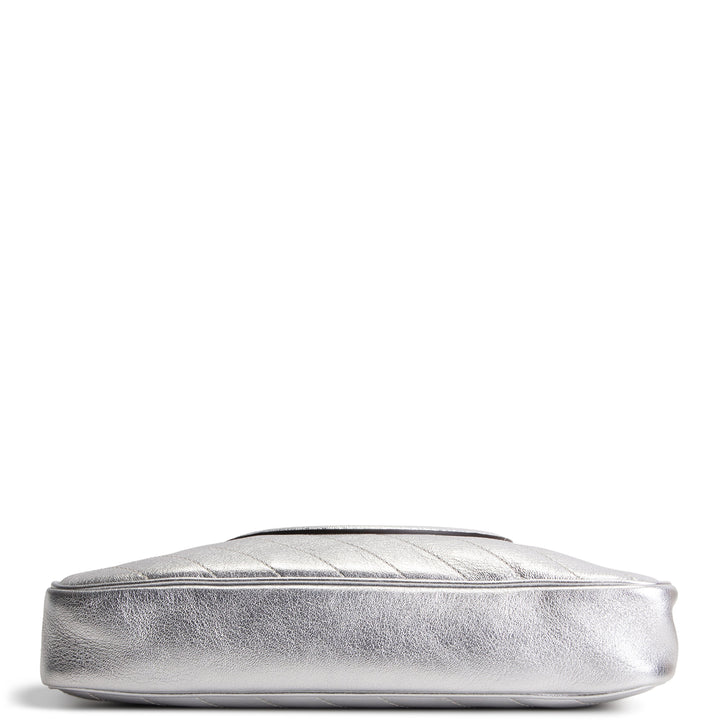 GUCCI Small Sakai Blondie Shopping Bag - Metallic Silver