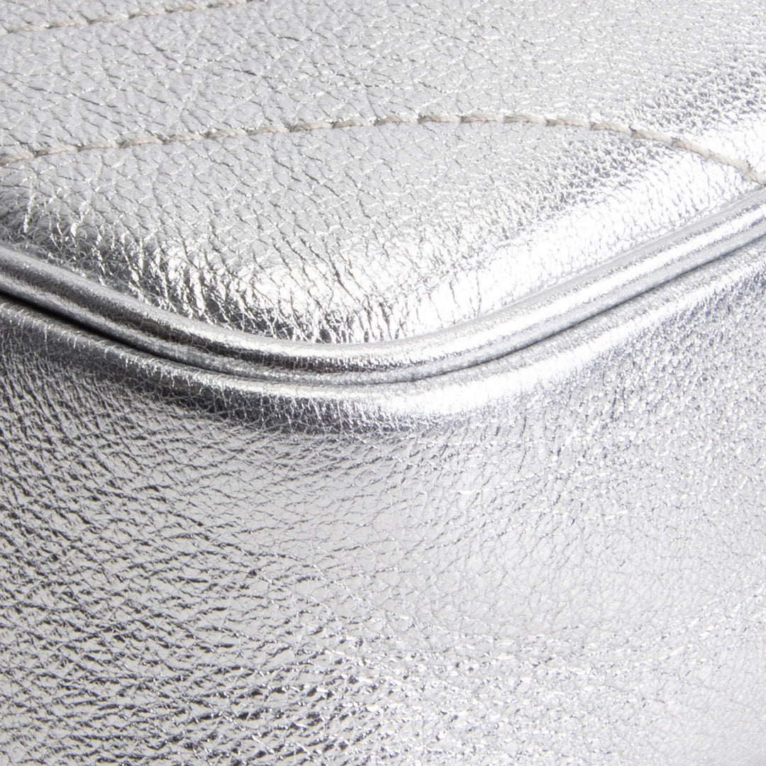 GUCCI Small Sakai Blondie Shopping Bag - Metallic Silver