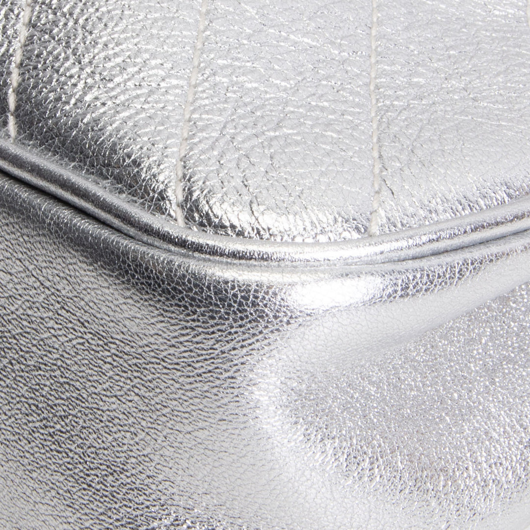 GUCCI Small Sakai Blondie Shopping Bag - Metallic Silver