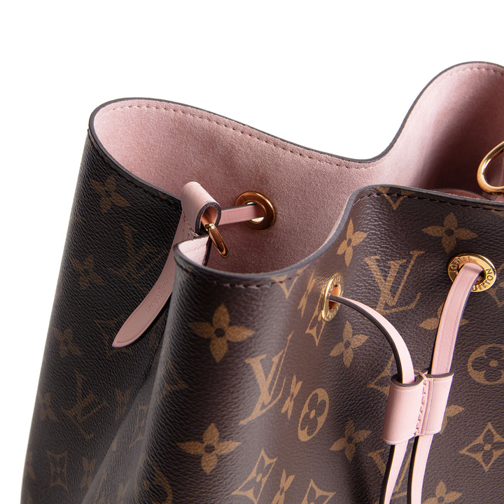 LOUIS VUITTON Monogram Neonoe MM - Pink