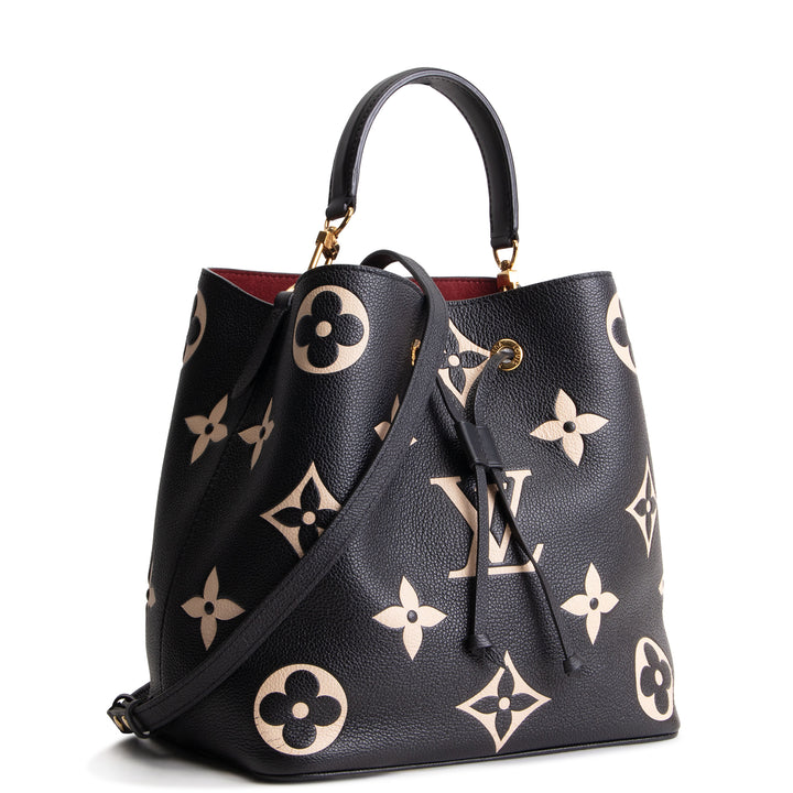 LOUIS VUITTON Giant Monogram Empreinte Neonoe - Bicolor OUTLET FINAL SALE