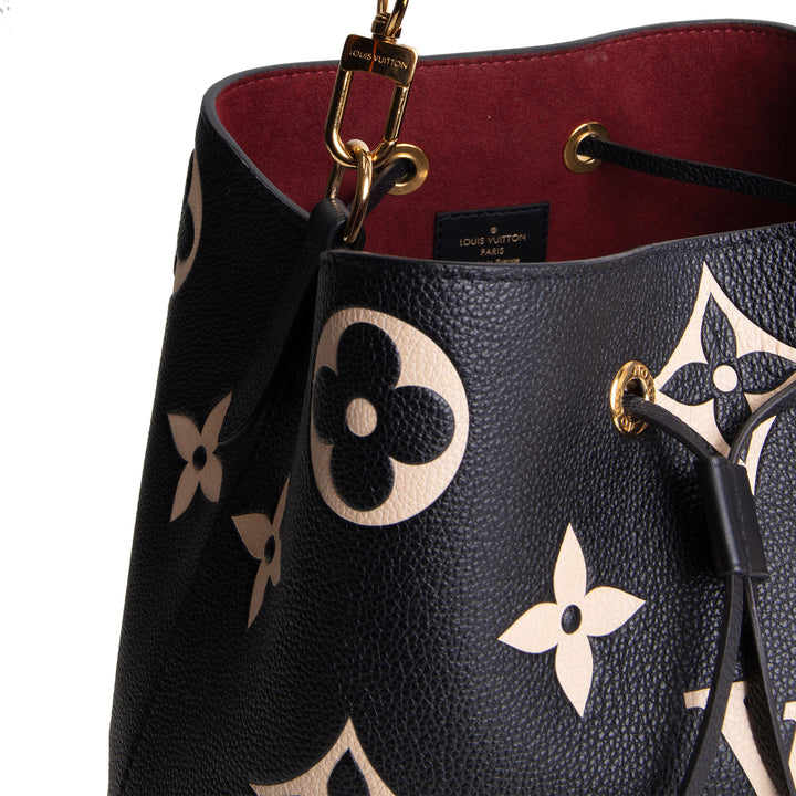 LOUIS VUITTON Giant Monogram Empreinte Neonoe - Bicolor OUTLET FINAL SALE