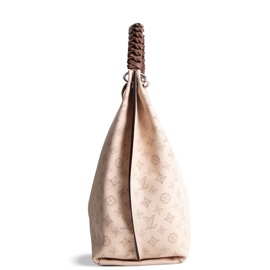 LOUIS VUITTON Mahina Carmel Hobo - Cream
