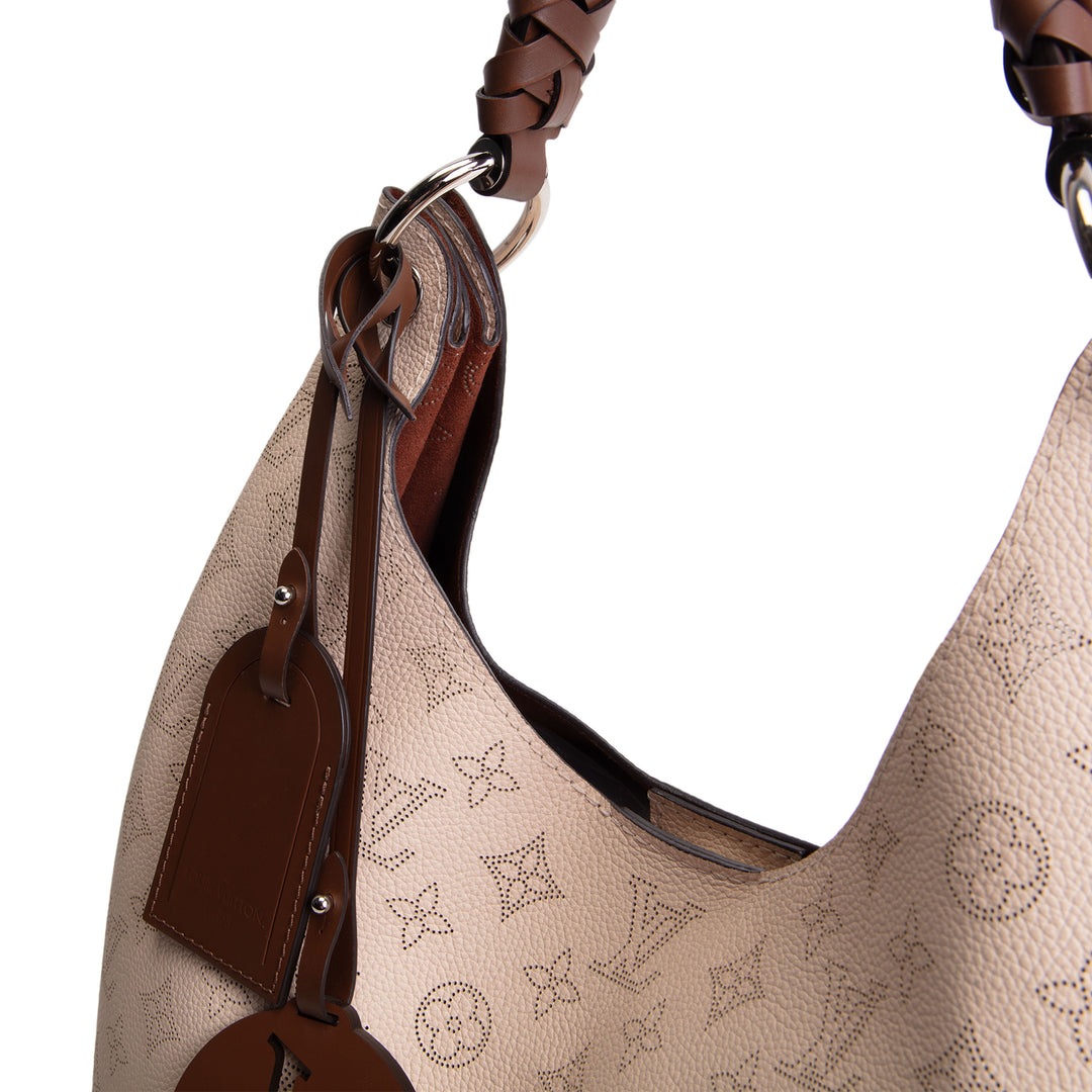 LOUIS VUITTON Mahina Carmel Hobo - Cream