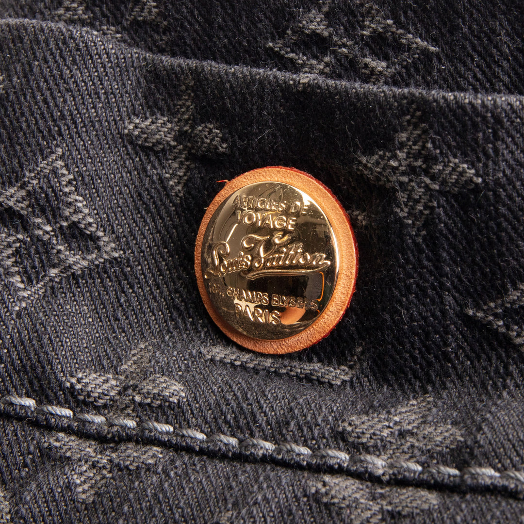 LOUIS VUITTON Daily PM Denim Monogram - Black