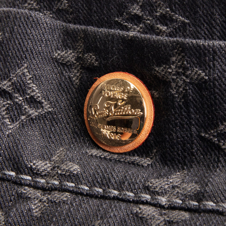 LOUIS VUITTON Daily PM Denim Monogram - Black