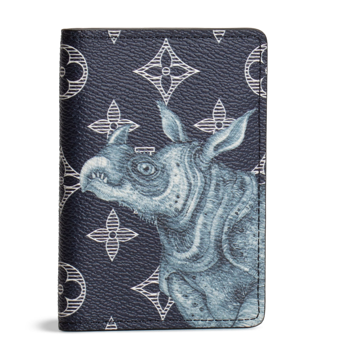 LOUIS VUITTON Savane Monogram Chapman Rhinoceros Pocket Organizer