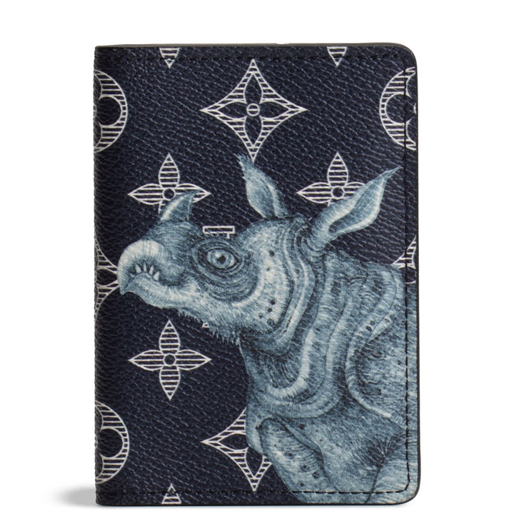 LOUIS VUITTON Savane Monogram Chapman Rhinoceros Pocket Organizer