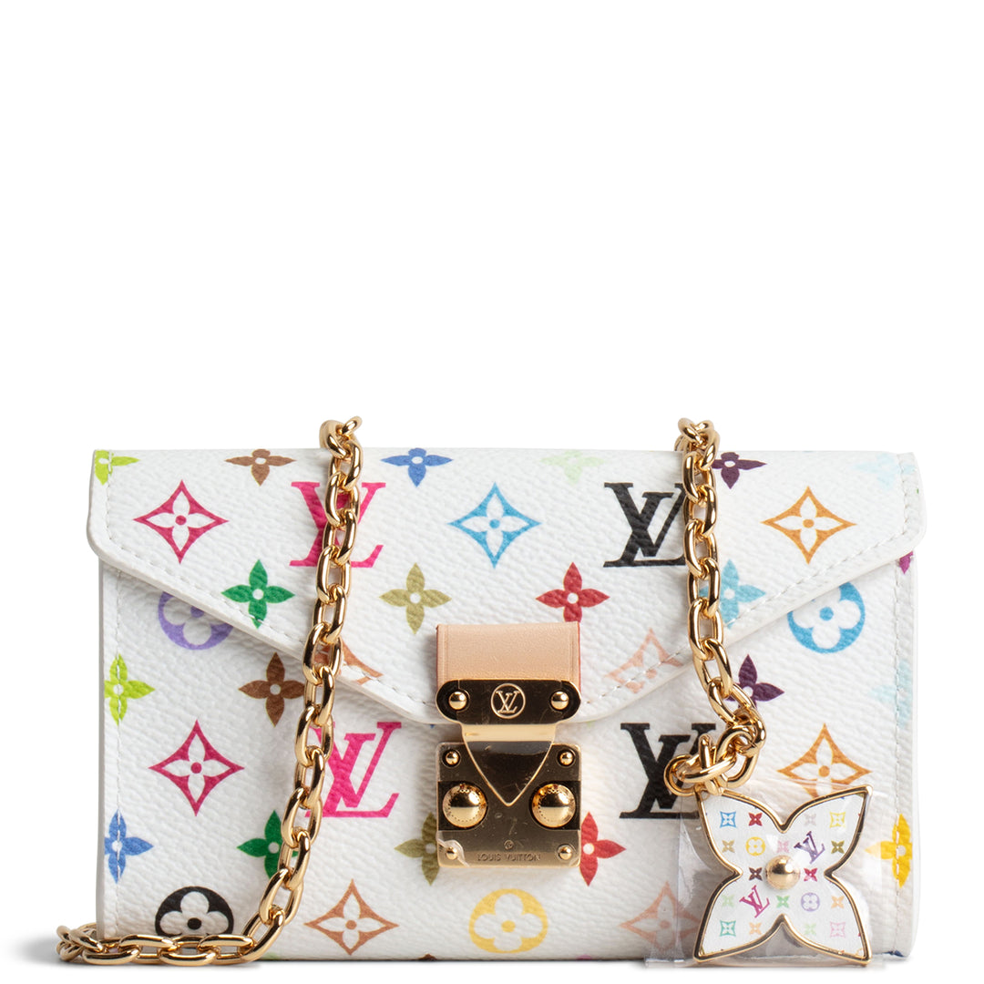 LOUIS VUITTON x TM Monogram Multicolore Pouch Metis Belt