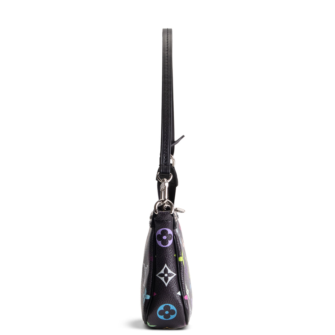LOUIS VUITTON x TM Monogram Multicolore Pochette Accessoires - Black