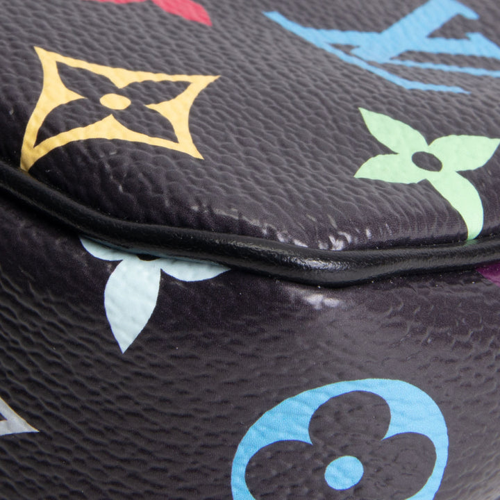 LOUIS VUITTON x TM Monogram Multicolore Pochette Accessoires - Black
