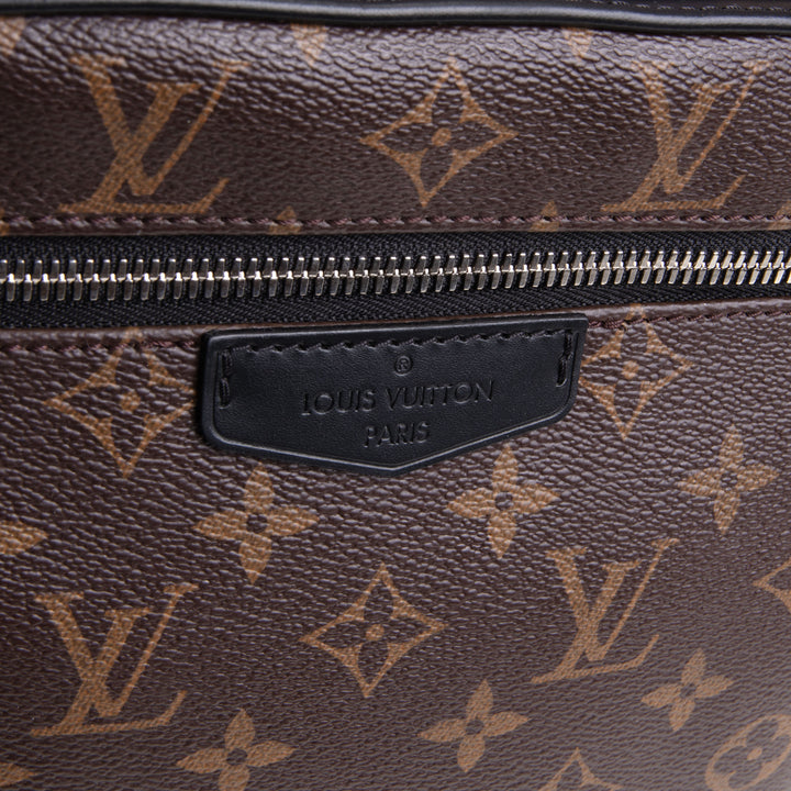 LOUIS VUITTON Josh Backpack Macassar Monogram