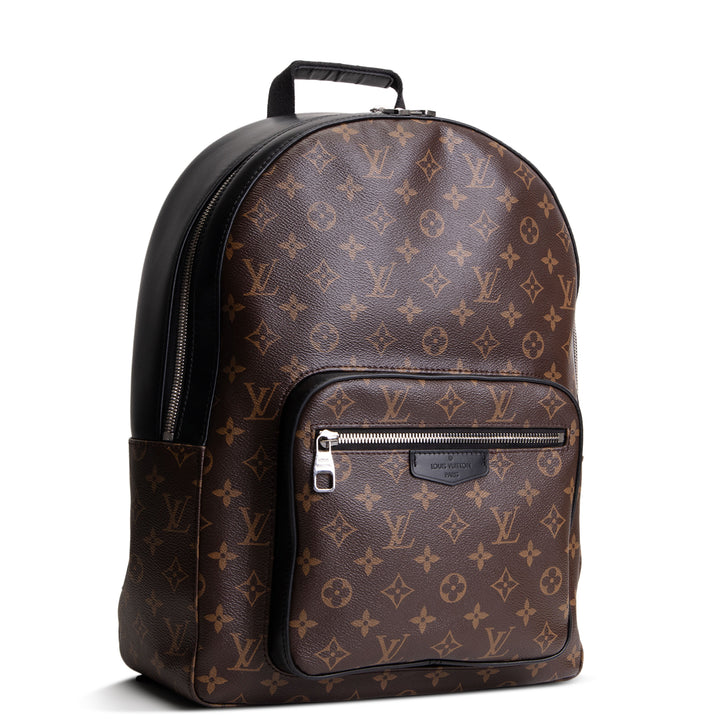 LOUIS VUITTON Josh Backpack Macassar Monogram