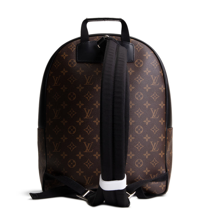 LOUIS VUITTON Josh Backpack Macassar Monogram
