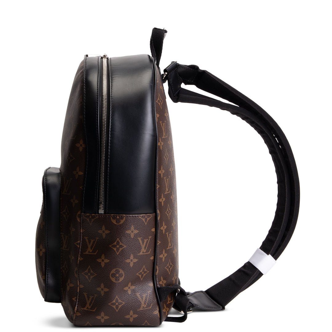 LOUIS VUITTON Josh Backpack Macassar Monogram