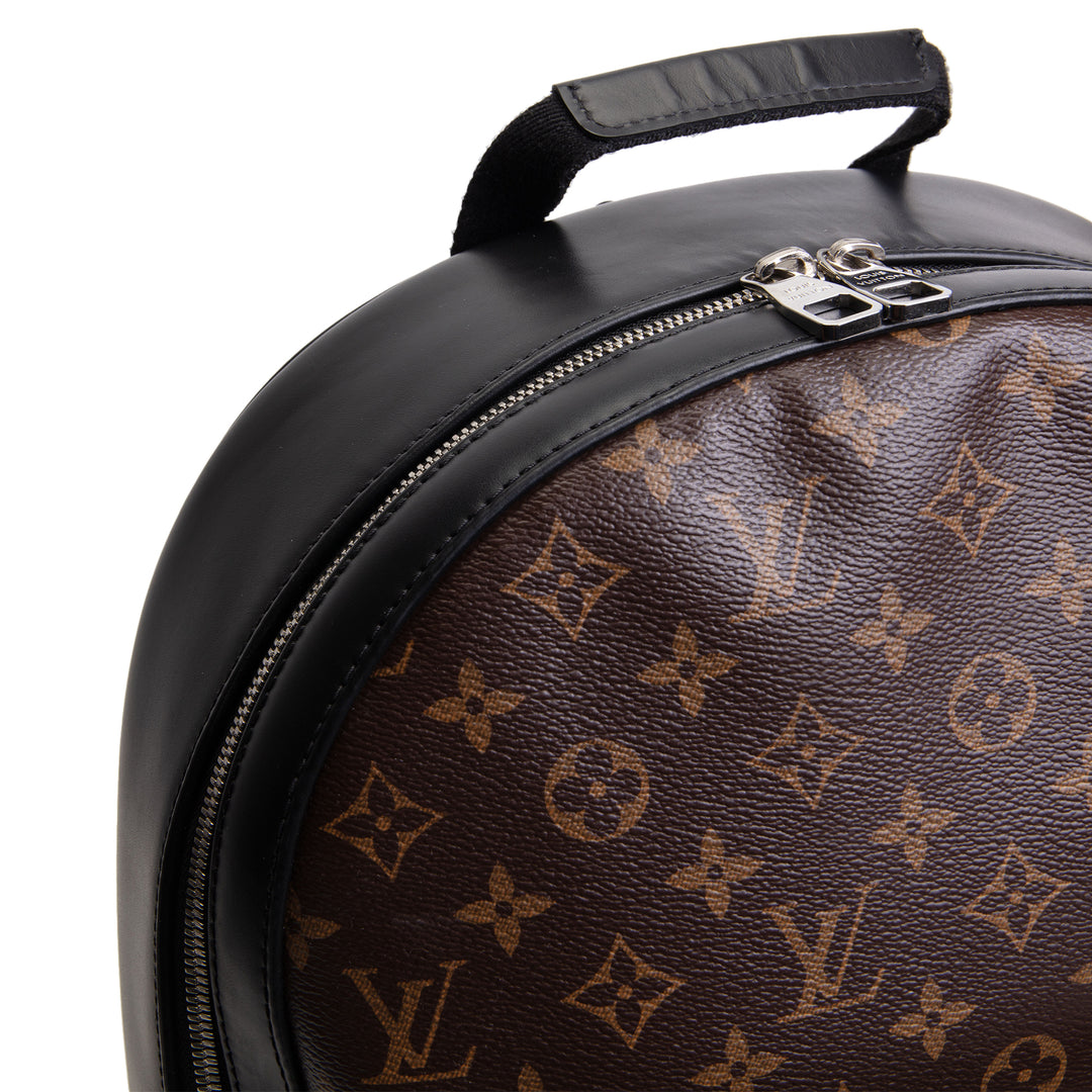 LOUIS VUITTON Josh Backpack Macassar Monogram